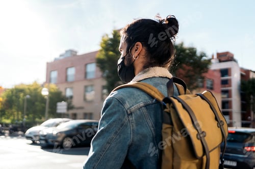 Preview: Man Riding Bike in the City