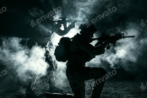 Preview: army soldiers attacking