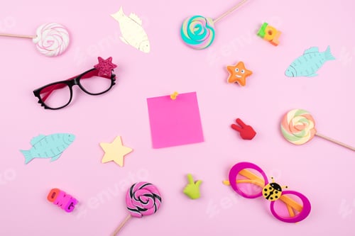 Preview: Festive funny celebration background