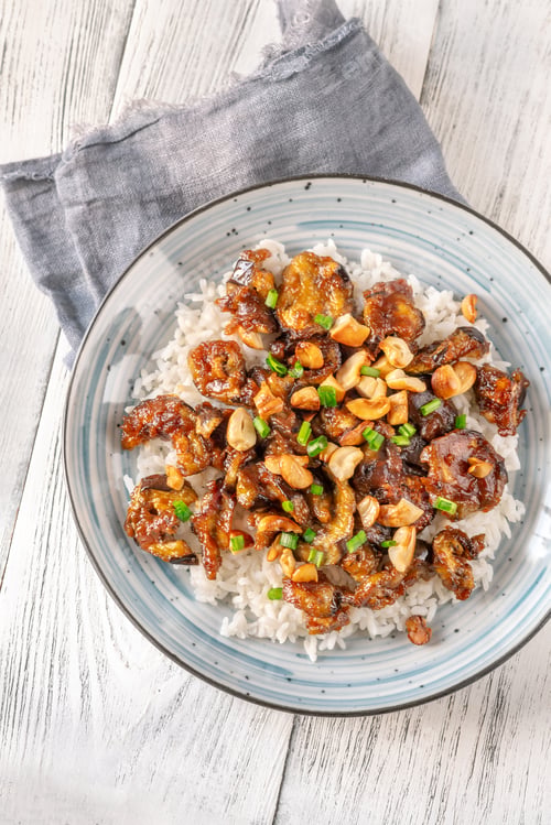 Preview: Gochujang eggplant rice