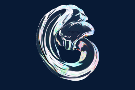 Dynamic 3D Abstract Torus Shape