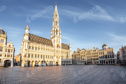 Preview: Central square in Brussels city