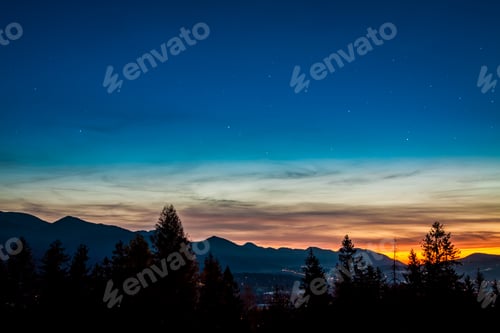 Preview: Tatras mountain in Zakopane at dusk, Poland