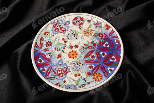 Preview: Handmade, authentic gift porcelain plate