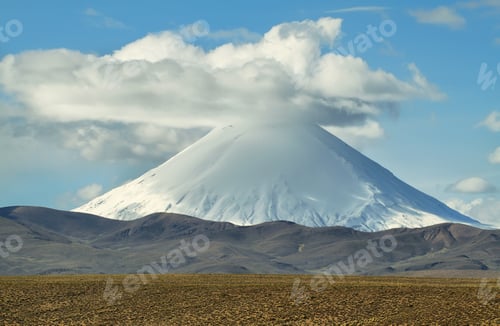 Preview: arinacota and Pomerape volcanoes