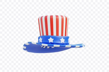 Preview: Patriotic Top Hat