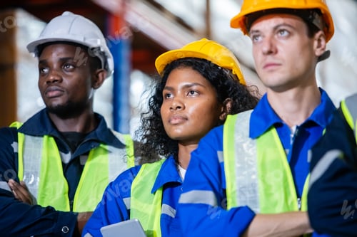 Preview: Team engineering worker technician, workshop manufacturing.