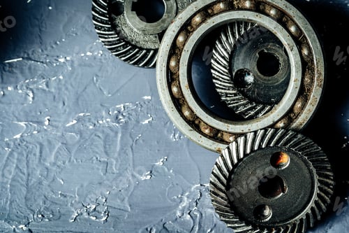 Preview: Gears from an old industrial machine