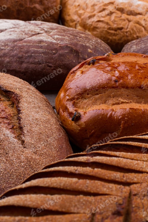 Preview: Farmers homemade organic bread.