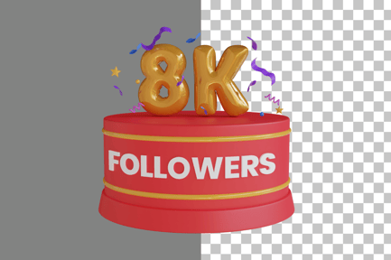 Preview: 8K 3D Icon