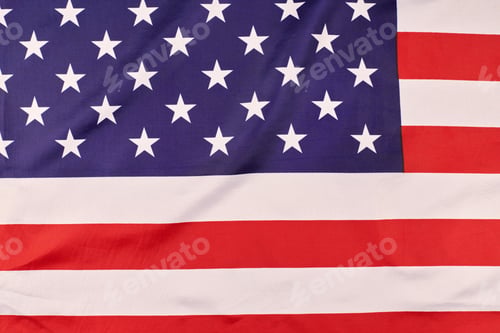 Preview: National USA flag, patriotic symbol of America