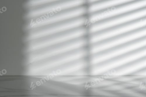 Preview: Abstract geometric gray shadow background on the wall