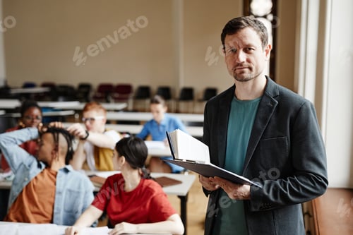 Preview: College Professor in Class