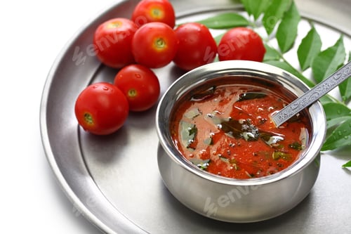 Preview: tomato rasam kerala style, south indian food
