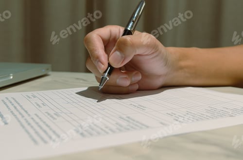 Preview: Business satisfaction assessment documents Competency rating using a check mark