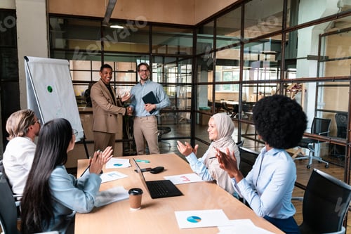 Preview: start up business team in the office