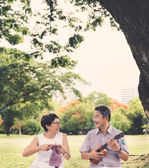 Preview: Senior Couple Leisure Outside Concept