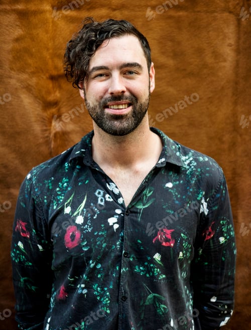 Preview: Portrait of a cheerful man