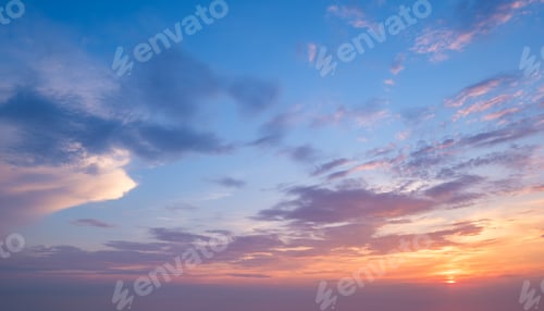 Preview: Sunset sky background