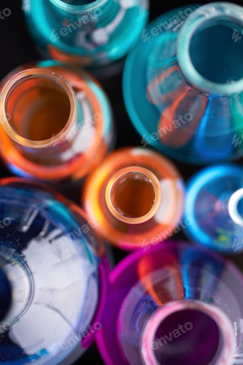 Preview: Tubes with liquids