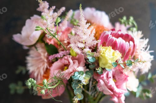 Preview: Pink flower bouquet