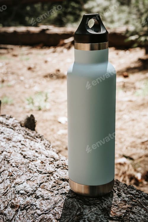 Preview: Water bottle in the forest