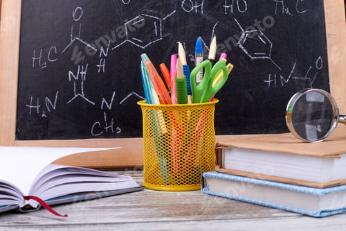 Preview: Composition of items for education.