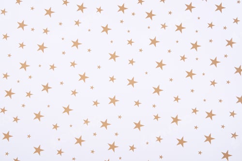 Preview: Abstract pattern with bright stars on white background