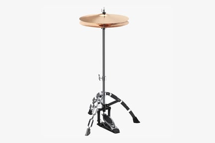 Preview: Detailed Hi-Hat Cymbal with Stand and Foot Pedal