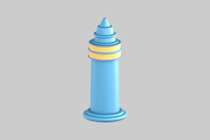 Preview: Cartoon tower landmark