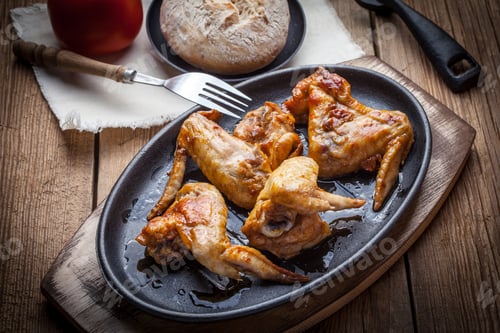 Preview: Fried chicken wings.