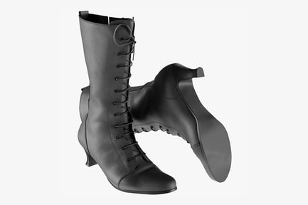 Preview: Lace-Up High Heel Boots