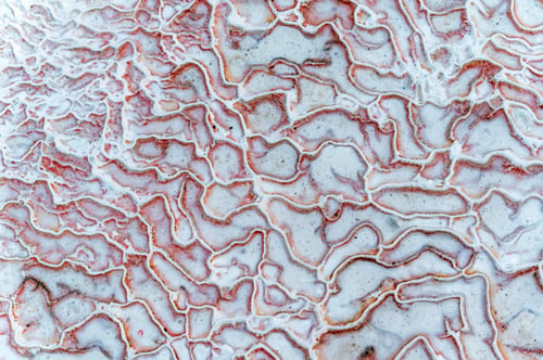 Preview: Close up abstract macro texture of travertine in Pamukkale
