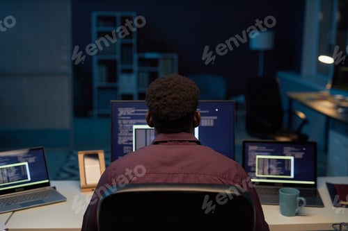 Preview: Programmer working till late night