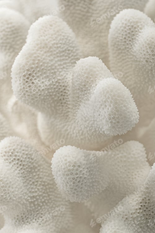 Preview: Decorative white coral texture