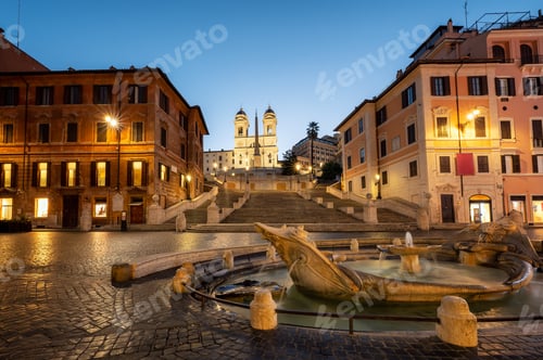 Preview: Spanish square and Spanish stairs in Rome