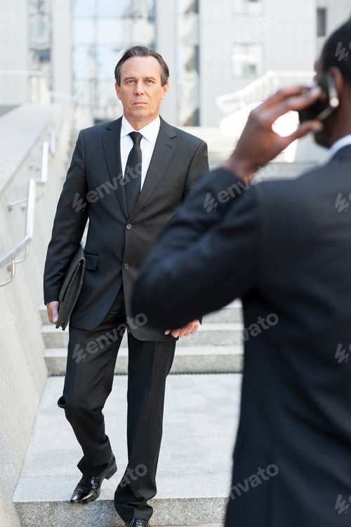 Visualização: Pessoas de negócios.