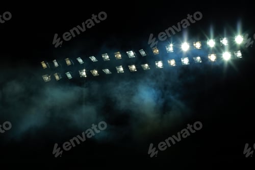 Preview: Stadium lights against dark night sky