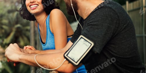 Preview: Workout Sport Fitness Exercise Runner Couple Concept