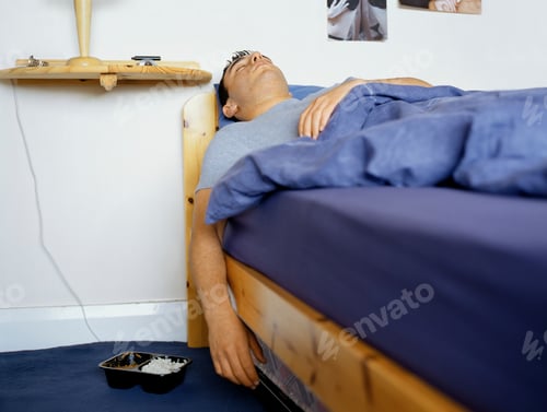 Preview: Teenage boy sleeping