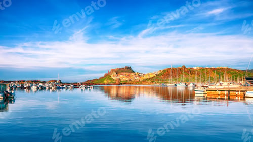 Preview: Picturesque view of Medieval town of Castelsardo