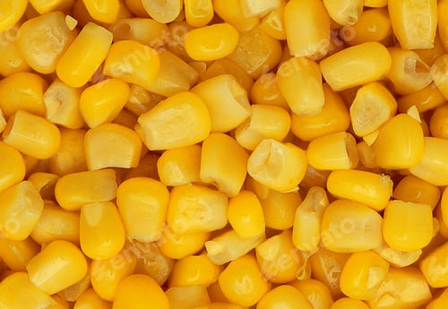 Preview: Close-up image of yellow sweet corn kernels creating a natural textured backdrop