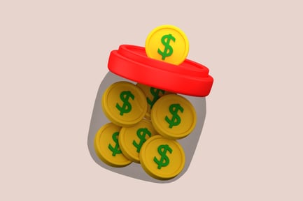 Preview: Crowdfunding Jar 3D Illustration