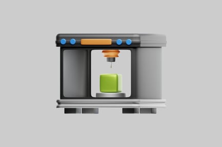 Vista previa: Equipo de fresadora estilo dibujos animados