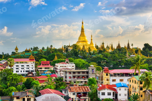 Preview: Yangon Myanmar Skyline