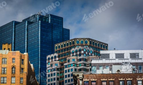 Preview: Tops Of Buildings In Boston, Massachusetts.
