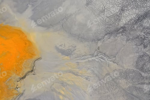 Preview: Ecological catastrophe nature pollution concept. Aerial view of abstract natural patterns