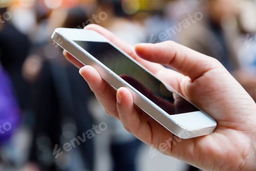 Preview: Teenage girl text messaging on her phone