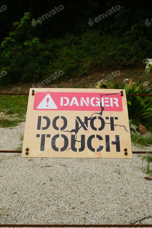 Preview: Danger do not touch