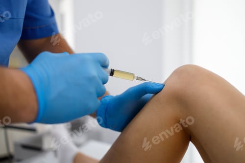 Preview: Treating knee pain with platelet-rich plasma injection. Treatment of arthritis and osteoarthritis